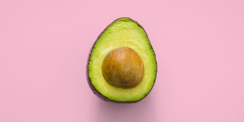 Avocado, nuts, and healthy fats