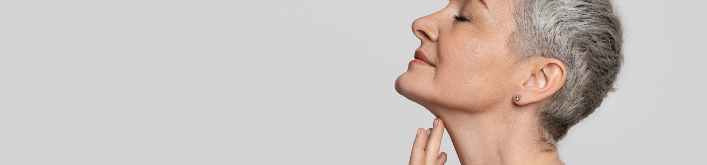 Neck lift procedure banner